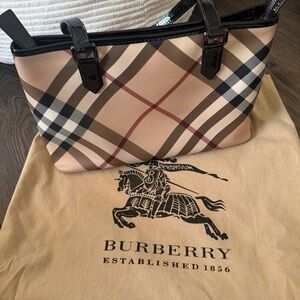 Burberry Supernova Check Nikki Tote